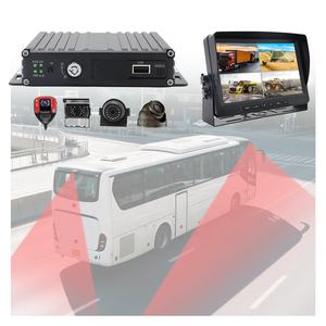 Sistema de Cámara Impermeable para Montacargas 4G GPS WiFi 4 Canales 1080P, Grabadora de Video Móvil MDVR, Cámara de Marcha Atrás para Autobús y Seguridad Infantil - Product Image 1