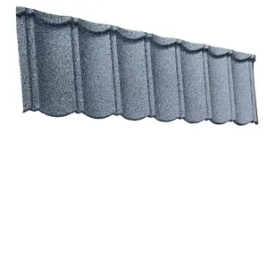 Umweltfreundliches Dachmaterial Werkspreis Aluminium-Zink-Stahl-Dachblech leichtes Sand-, Stein-Beschichtetes Metalldach