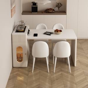 Meuble îlot de cuisine îlot <span class=keywords><strong>central</strong></span> multifonctionnel <span class=keywords><strong>table</strong></span> intégrée <span class=keywords><strong>table</strong></span> réglable pour salle à manger petite pièce - Product Image 6