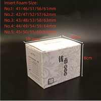 Capsule ronde pour pièces de monnaie de 70 mm avec joint réglable