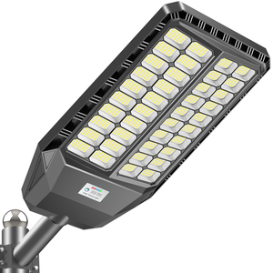 1440LED SMD 5730ソーラーIP65防水LEDストリートランプ22000mAH大容量LFPバッテリーリモコン3年 - Product Image 1