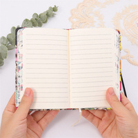 Vente flash : Carnet à spirales A6 personnalisé, classique, kawaii, mignon, pour écolière, couverture rigide, papier à feuilles mobiles, planificateur, 96 feuilles, cadeau idéal