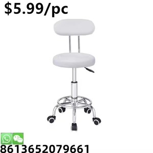 Tabouret mobile de médecin à roulettes, chaise de bar pivotante pour salon, vente chaude - Product Image 3