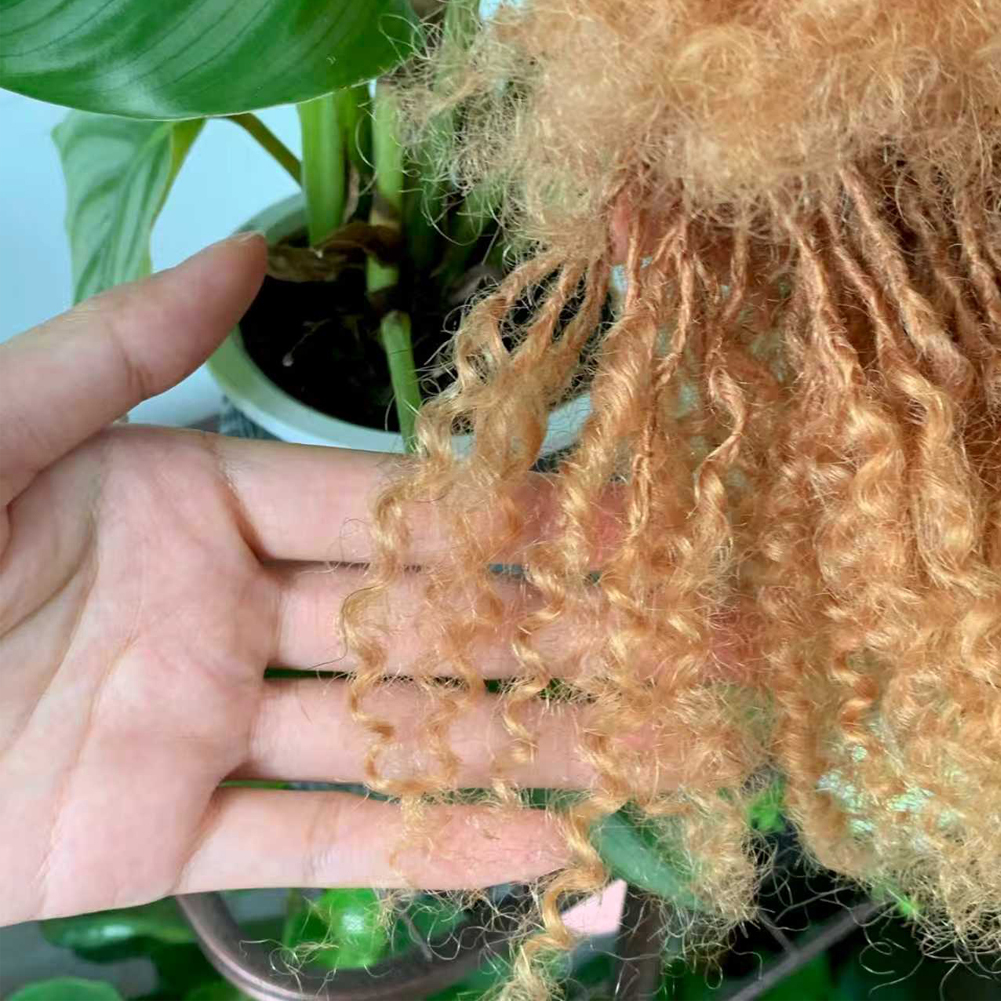 Vast Hair KAMA Real Human Hair Sisterlocks Extensions Handmade Microlocs with Curly Tips for Permanent Dreadlock thumbnail 3