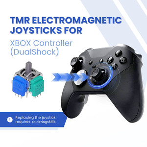 <span class=keywords><strong>Joystick</strong></span> K-Silver TMR <span class=keywords><strong>Elite</strong></span> Serie <span class=keywords><strong>2</strong></span> de Alta Precisión con Agarre Antideslizante, Palancas de Mando Duraderas Premium Anti-Drift para Accesorios de Juego - Product Image 5