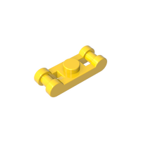 Gobricks GDS-90168 Pièces de construction en plastique ABS à l'échelle 1:8, plaque spéciale 1x1 avec poignée sur 2 extrémités, référence 78257