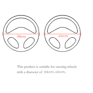 Cubierta para volante de <span class=keywords><strong>Jeep</strong></span> Wrangler JK Grand Cherokee <span class=keywords><strong>Renegade</strong></span>, accesorios de <span class=keywords><strong>Interior</strong></span> de fibra de carbono para coche - Product Image 3