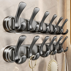 Blue Vine Suction Cup Hook 6 Hooks Strong Adhesion Removable Wall Mount Coat Hat Hook Bathroom Kitchen Door Back Hook - Product Image 4
