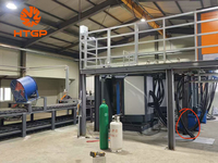 Four de fusion à induction industriel à économie d'énergie 500 kg 1T 2T pour le recyclage des déchets d'aluminium, four de fonderie, four à métaux
