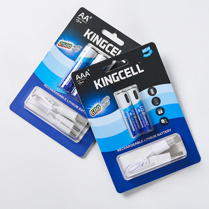 <span class=keywords><strong>2500mah</strong></span> 1.5v aub लिथियम रिचार्जेबल प्रकार usb सी रिचार्जेबल बैटरी चार्जर के साथ छोटी बैटरी - Product Image 3