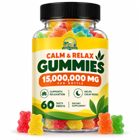 Gummies Naturelles au Chanvre Lifegarden Saveur Fruits Vitamines Extrait d'Huile Complément Alimentaire Suppléments à Base de Plantes avec un Concept de Gomme Comestible