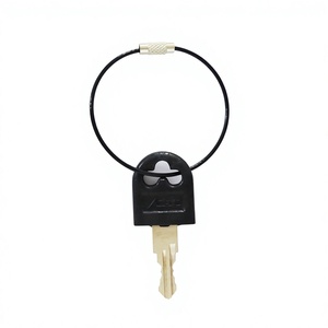 YIWANG 150mm Stainless Steel Wire <b>Key</b> <b>Rings</b> Accessory Wholesale Wire Keychain - Product Image 2