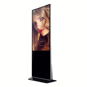 Giá rẻ 32 43 inch xách tay tương tác LCD quảng cáo kỹ thuật số biển màn hình cảm ứng hiển thị Internet <span class=keywords><strong>kiosk</strong></span> <span class=keywords><strong>Standee</strong></span> CMS thang máy - Product Image 1