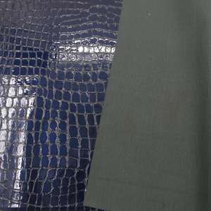 Couro Sintético PU 0.9mm Croco com Cura por Umidade, Personalizado para Bolsas e Calçados - Product Image 5