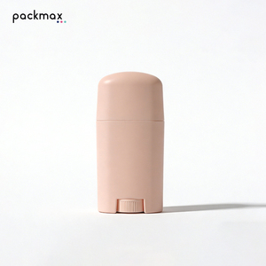 Private <b>Label</b> 50g Flat PP Disposable Biodegradable Recyclable Pulp Moulded Custom Logo Deodorant Sunscreen Stick - Product Image 2