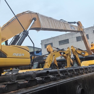 Excavadora CAT Amarilla Usada, Equipo de Construcción Pesada con Orugas y Brazo Hidráulico - Product Image 5