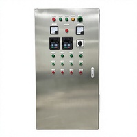 Armoire de distribution extérieure en acier inoxydable, adaptée aux équipements de distribution d'énergie industrielle, coffret de commande électrique 380V