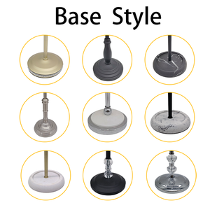 Vendita diretta in fabbrica multifunzione portasciugamani in metallo nero opaco porta asciugamani per il bagno - Product Image 4