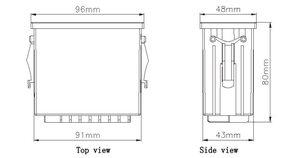 Contrôleur de <span class=keywords><strong>pH</strong></span> industriel en ligne <span class=keywords><strong>PH</strong></span>-3520 - Product Image 4