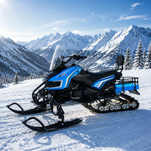 Motoneige à essence haute performance pour adultes, scooter des neiges tout-terrain pour les stations de ski, homologué CE - Product Image 2