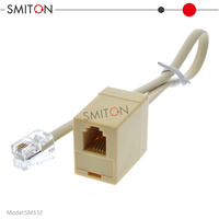 Câble de rallonge téléphonique RJ9 4p4c