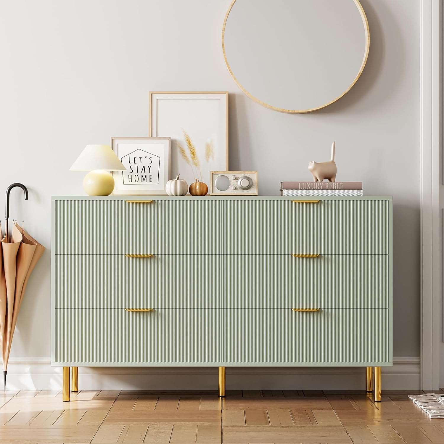 Gold Dressers - Stylish Storage for the Modern Bedroom