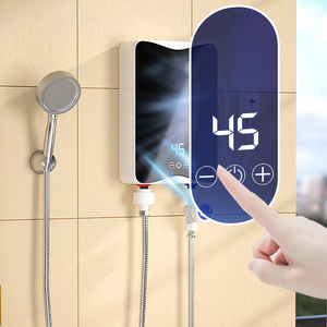 <span class=keywords><strong>Calentador</strong></span> de Agua Eléctrico Instantáneo, 3500W, Control Táctil, Pantalla LED, Calentamiento Rápido, para Baño y Hotel - Product Image 3