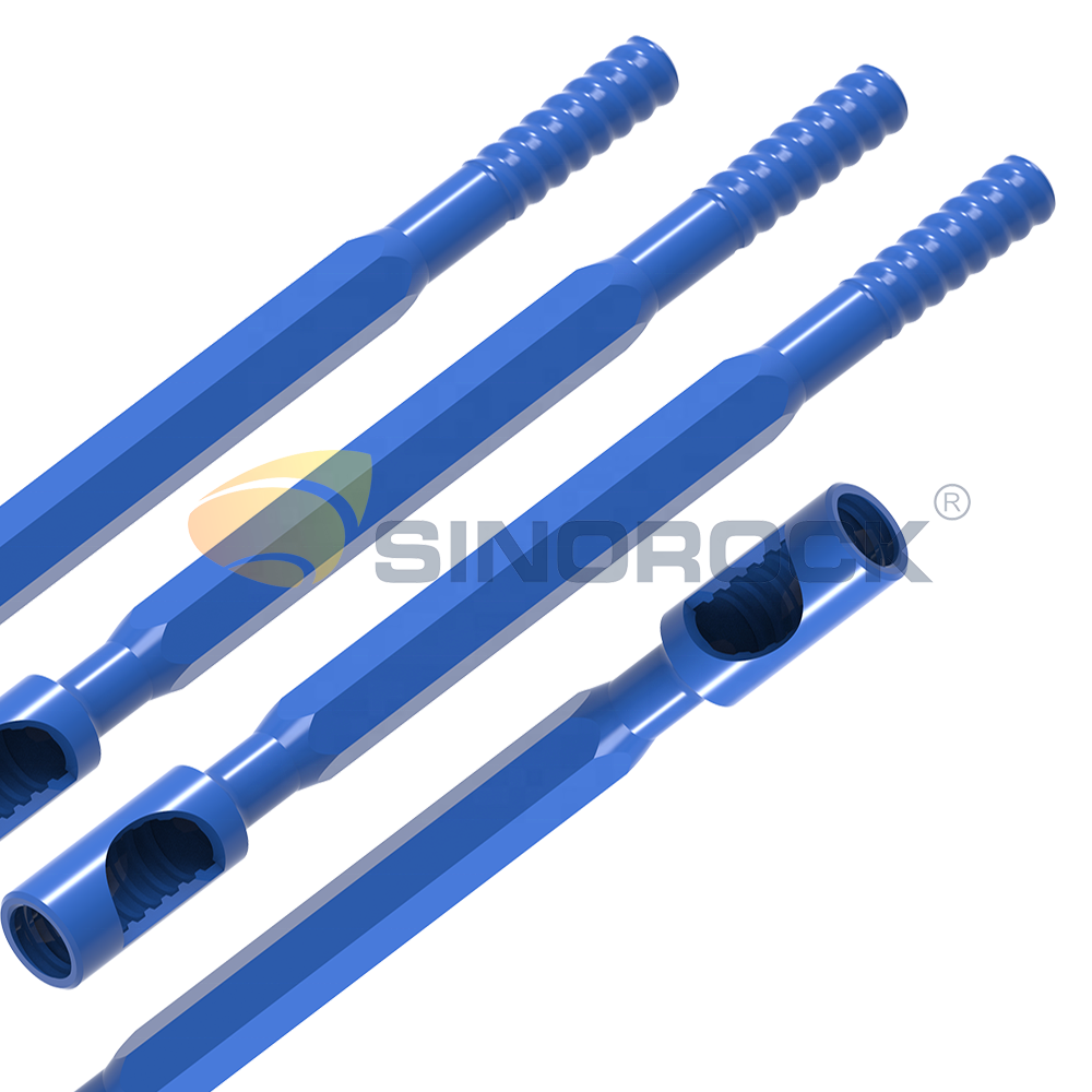 Sinorock Usine Plate-Forme De Forage De Roche Machines-outils Sortie T45 Mf Foret Tige D'extension/Tige de Forage de Puits D'eau