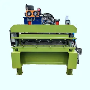 color steel roof sheet crimping corrugated panel curbing machine used for roof