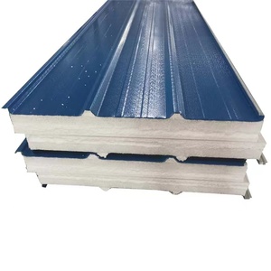 Vendita Diretta di Fabbrica <span class=keywords><strong>Pannelli</strong></span> <span class=keywords><strong>Sandwich</strong></span> in Acciaio Colorato Resistenti all'Umidità e al Calore, <span class=keywords><strong>Pannelli</strong></span> per Tetti Ondulati - Product Image 3