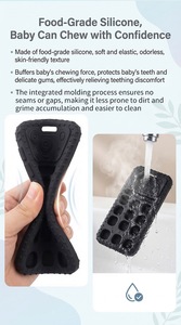 Mordedor de Silicona para Bebé con Diseño de Control Remoto de <span class=keywords><strong>TV</strong></span>, Superficie de Doble Textura para Calmar las Encías, Libre de BPA, Edad 0 Meses+ - Product Image 5