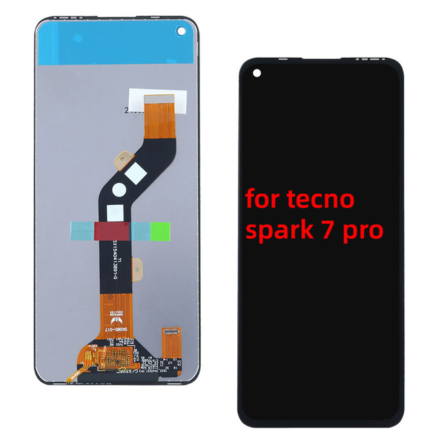 Wholesale Mobile Phone Lcds for Tecno Spark 7 Pro KF8 LCD Display Touch Screen Digitizer Replacement Cell Phone Lcd