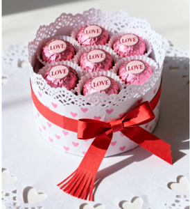 Vente en gros de boîte de chocolat en carton rigide de luxe sur mesure avec logo personnalisé boîtes cadeaux pliantes avec fermeture de ruban pour la Saint-<span class=keywords><strong>Valentin</strong></span> - Product Image 1