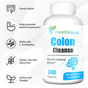 Cápsulas de Limpieza de Colon Directas de Fábrica, Suplemento de Desintoxicación para el Intestino, para Mujeres y Hombres, Cápsulas de Probióticos, Refuerzan el Sistema Inmunitario y la Digestión - Product Image 6