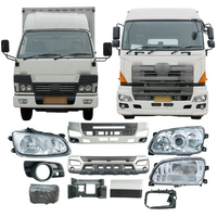 Pour camion GAC Hino 320D 270Y 700 300J : phare, pare-chocs, rétroviseur, garde-boue, feu arrière, calandre, plaque latérale, pièces de carrosserie