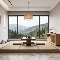 Ventanas de Aluminio con Aislamiento Acústico y Térmico, Doble Acristalamiento Low-E, Marco Delgado, Deslizamiento Horizontal, para Hoteles y Salas de Estar