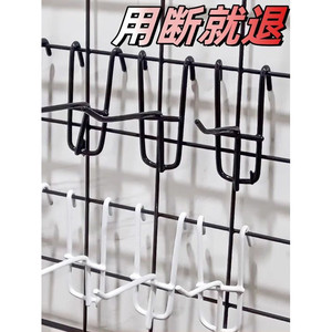 Ganchos de rejilla de alambre para exhibición en supermercados, ganchos de hierro para colgar adornos, ganchos de estantería engrosados - Product Image 3