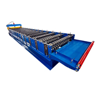 Machine de formage à froid automatique pour la fabrication de tuiles de toiture en tôle ondulée en acier