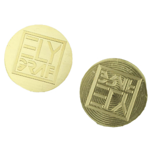 Sello <span class=keywords><strong>de</strong></span> Latón Personalizado con Monograma Clásico en Relieve para Decoración <span class=keywords><strong>de</strong></span> Bodas, Sello en Relieve <span class=keywords><strong>de</strong></span> la Empresa SOHOBUCKS - Product Image 3