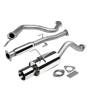 Sistema de Escape Catback de Acero Inoxidable Personalizado para Honda Civic 3DR HB <span class=keywords><strong>EG6</strong></span> EH 92-95 con Punta Quemada - Product Image 2