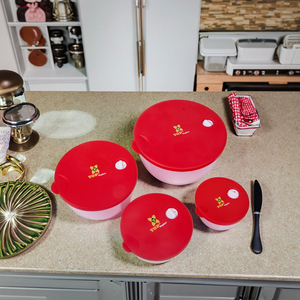 Customized High Quality Eco-Friendly Plastic Plate Cup Food Storage Set for Kitchen Use Reasonably Priced Promotional Tableware