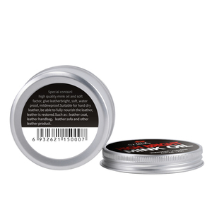 Crème de soin multifonctionnelle de haute qualité pour la réparation du cuir, chaussure en cuir brillant, huile de vison incolore - Product Image 3