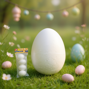 15CM Egg-HUEVO Porex Polyfoam <b>Craft</b> Product for Holiday Decorations - Product Image 3