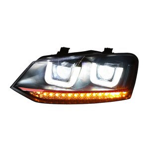Fari a LED per VW <span class=keywords><strong>POLO</strong></span> dal 2011 al 2018, per <span class=keywords><strong>Volkswagen</strong></span> <span class=keywords><strong>Polo</strong></span> GTI 2017, Faro <span class=keywords><strong>2010</strong></span> - Product Image 1