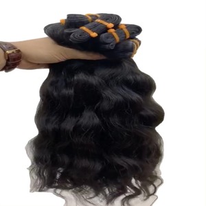Extensions de cheveux indiens authentiques Remy en gros paquets de cheveux bouclés profonds et ondulés avec retours - Product Image 5