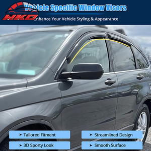 Pare-soleil en acrylique pour Honda CR-V 07-11, déflecteurs de pluie, lot de 4 pièces, protection des vitres latérales des portes de voiture - Product Image 3