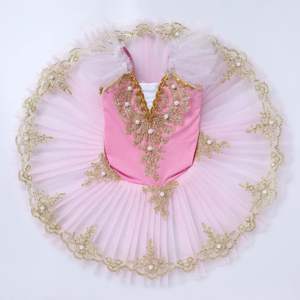 Vestido de <span class=keywords><strong>Princesa</strong></span> con Tutú de Ballet Lago de los Cisnes, Leotardo con Falda y Camisola Bordada para Niñas, Disfraz de Bailarina - Product Image 3