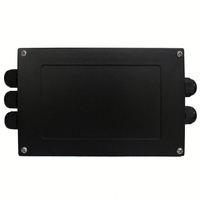 Boîte de jonction étanche IP68 en acier inoxydable pour pont-bascule de pesage multi-canaux, électrique, six-en-un, dix-en-un