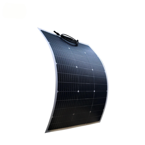 Panneaux solaires flexibles 100W, 23% d'efficacité élevée, monocristallins de qualité A, 18V, chargeur solaire étanche pour camping-car, camping, voiture, bateau - Product Image 5