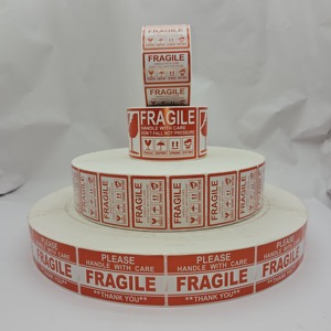 Dongguan caihe สติกเกอร์บอบบางพิมพ์ลายได้ตามต้องการจากโรงงาน - Product Image 2